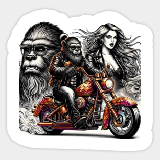 The Wild Ride of Love Sticker